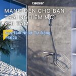 Vòi sen tắm CAESAR TS620 nhiệt độ - Ảnh 3