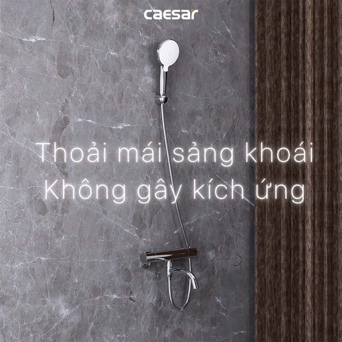 Vòi sen tắm CAESAR TS620 nhiệt độ - Ảnh 13