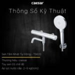 Vòi sen tắm CAESAR TS620 nhiệt độ - Ảnh 9