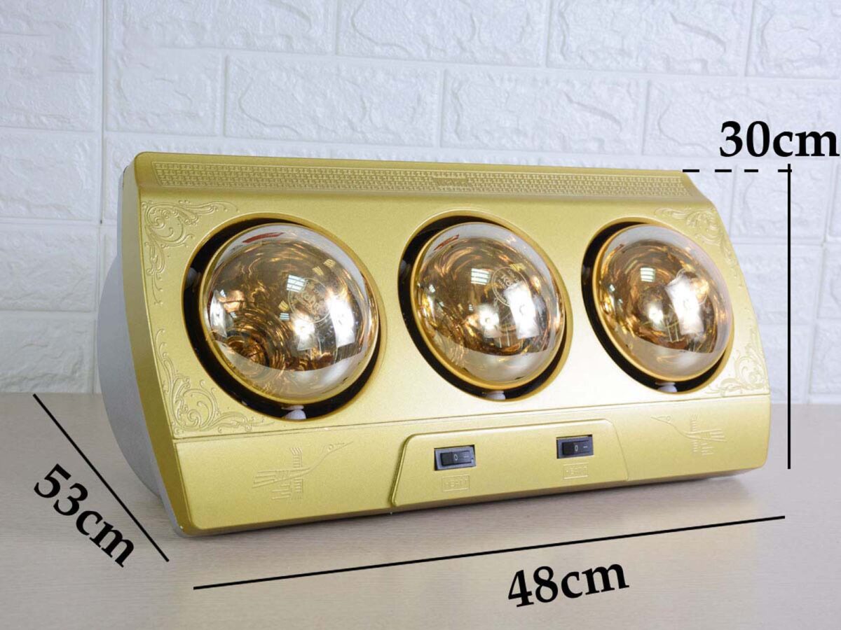 Đèn sưởi KOHN KN03G treo tường 3 bóng - Ảnh 2