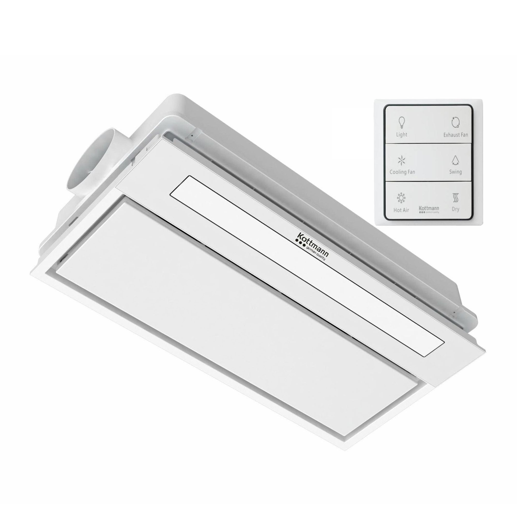 Quạt sưởi nhà tắm KOTTMANN K8 đa năng