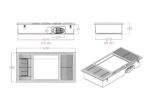 Quạt sưởi nhà tắm HANS HA2 đa năng - Ảnh 2