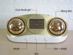 Đèn sưởi KOHN KU02PG treo tường 2 bóng - Ảnh 3