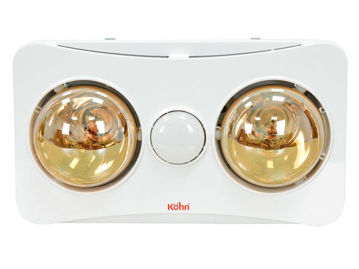 Đèn sưởi KOHN BK02G BK02GR âm trần 2 bóng - Ảnh 16