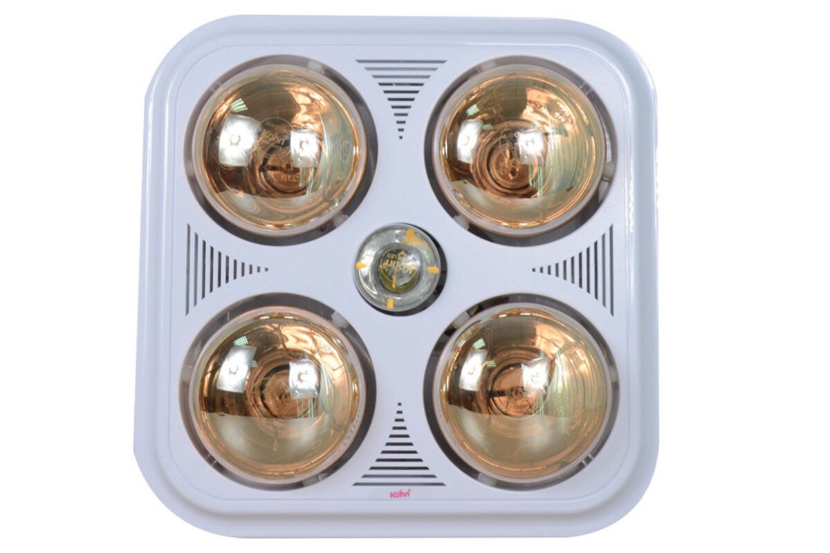 Đèn sưởi KOHN BU04G BU04GR âm trần 4 bóng - Ảnh 5