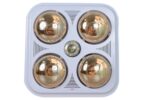 Đèn sưởi KOHN BU04G BU04GR âm trần 4 bóng - Ảnh 5
