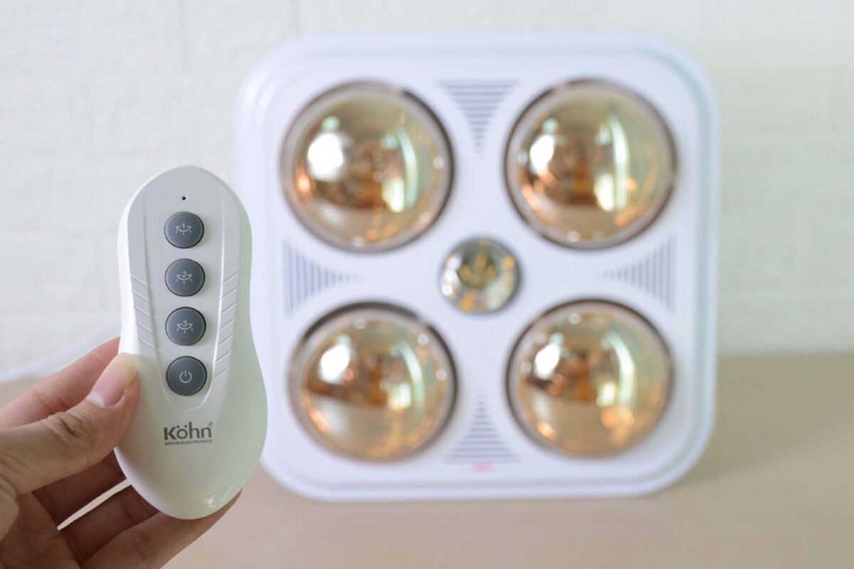 Đèn sưởi KOHN BU04G BU04GR âm trần 4 bóng - Ảnh 14