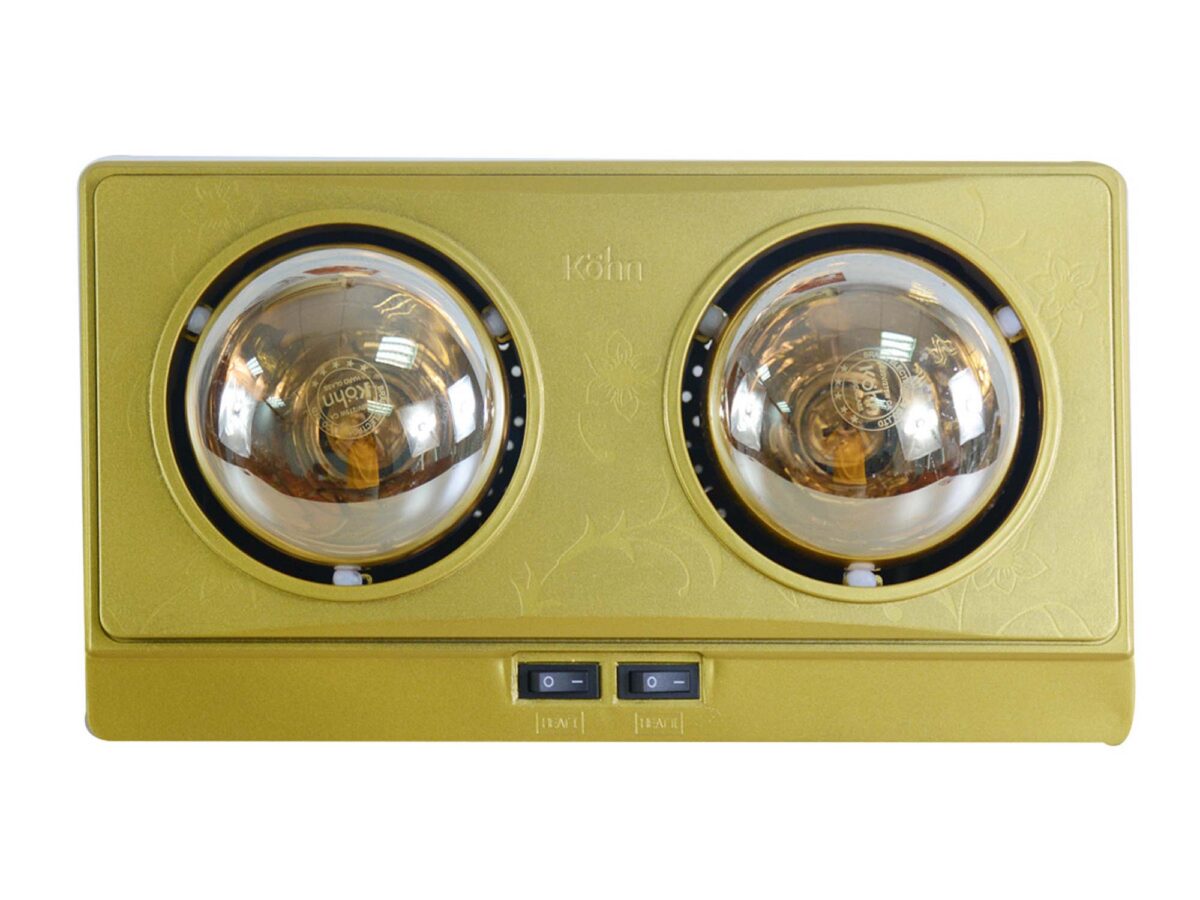 Đèn sưởi KOHN KN02G treo tường 2 bóng - Ảnh 3