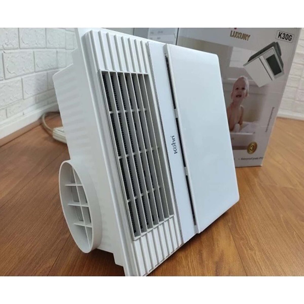 Quạt sưởi nhà tắm KOHN K30G âm trần đa năng - Ảnh 5