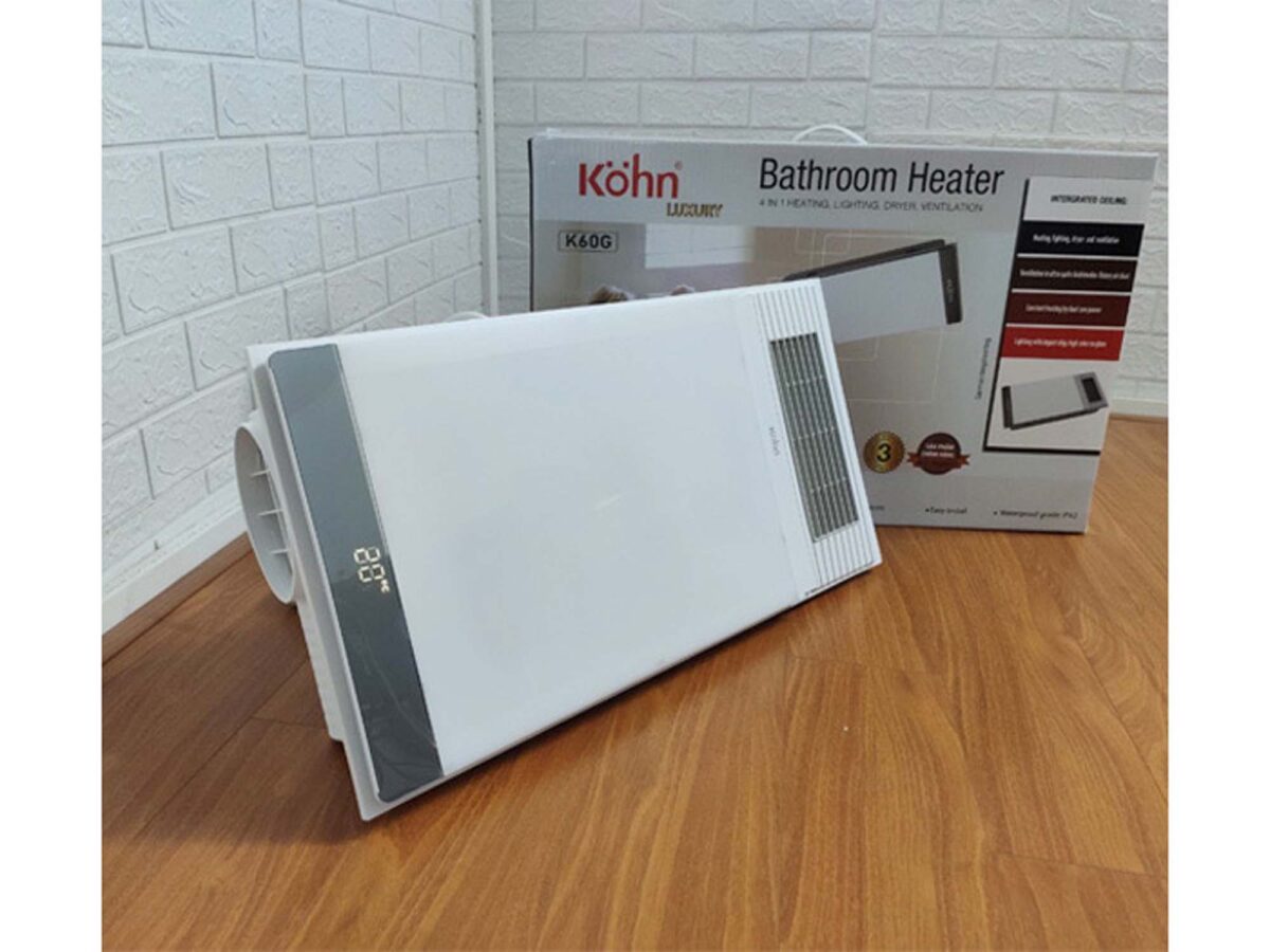 Quạt sưởi nhà tắm KOHN K60G âm trần đa năng - Ảnh 8
