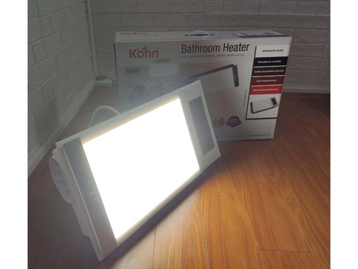 Quạt sưởi nhà tắm KOHN K60G âm trần đa năng - Ảnh 9