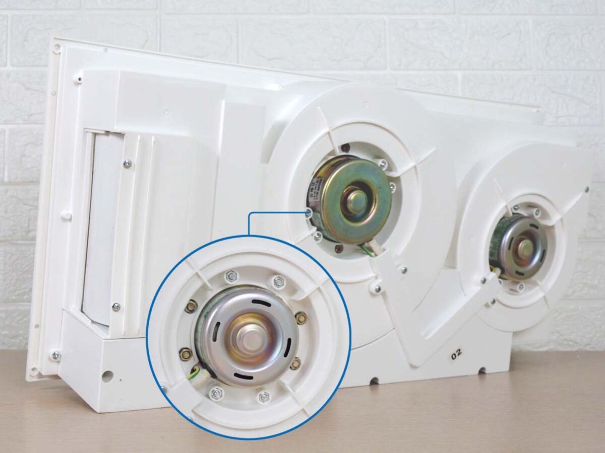 Quạt sưởi nhà tắm KOHN PT04G âm trần đa năng - Ảnh 9
