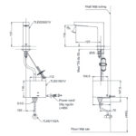 Vòi lavabo TOTO TLE25001V cảm ứng - Ảnh 2