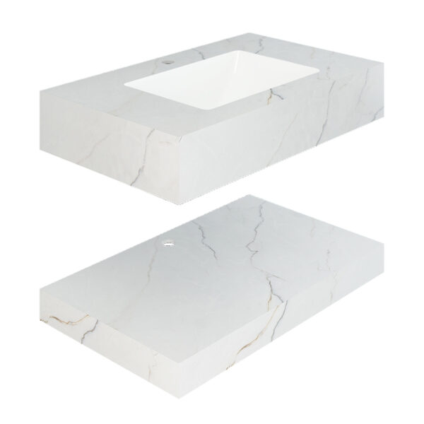 Bộ bàn đá lavabo VIGLACERA AZ51-9GP01 2 tầng