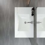 Bộ bàn đá lavabo VIGLACERA NY51-9GP01 2 tầng - Ảnh 5