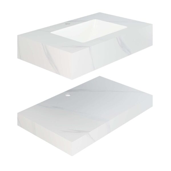Bộ bàn đá lavabo VIGLACERA UA2-9GP01 2 tầng