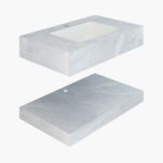 Bộ bàn đá lavabo VIGLACERA US8-9GP01 2 tầng