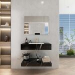 Bộ bàn đá lavabo VIGLACERA VI11-9GP01 2 tầng - Ảnh 2