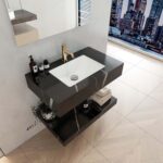 Bộ bàn đá lavabo VIGLACERA VI11-9GP01 2 tầng - Ảnh 5