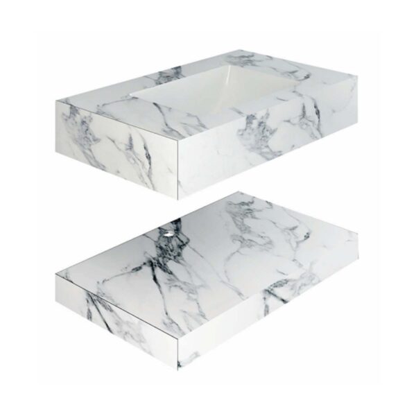 Bộ bàn đá lavabo VIGLACERA VI6-9GP01 2 tầng