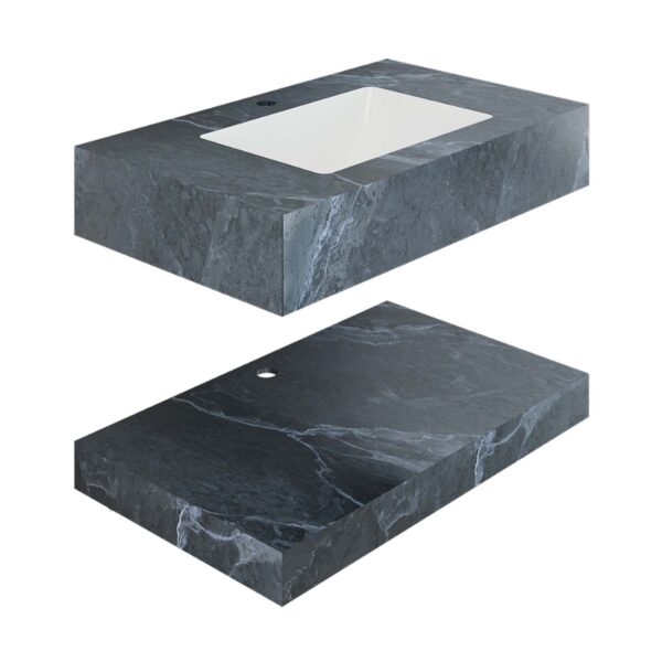 Bộ bàn đá lavabo VIGLACERA VI9-9GP03 2 tầng