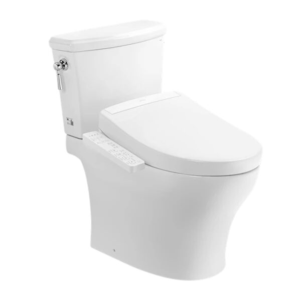 Bồn cầu thông minh TOTO CS986CGW24 CS986GW24 nắp rửa điện tử TCF33461GAA