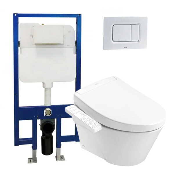 Bồn cầu thông minh TOTO CW822RA TCF33461GAA WH172A MB170P#SS nắp rửa điện tử