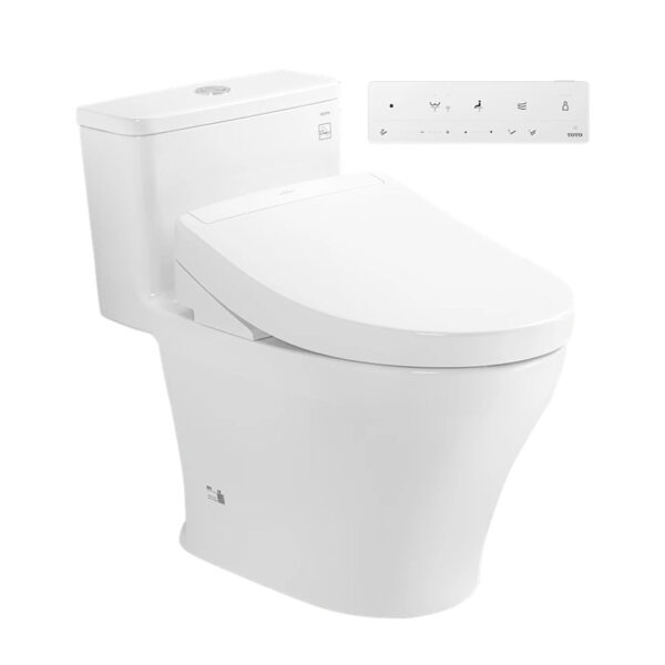 Bồn cầu thông minh TOTO MS857CDW25 MS857DW25 nắp rửa điện tử TCF34461GAA