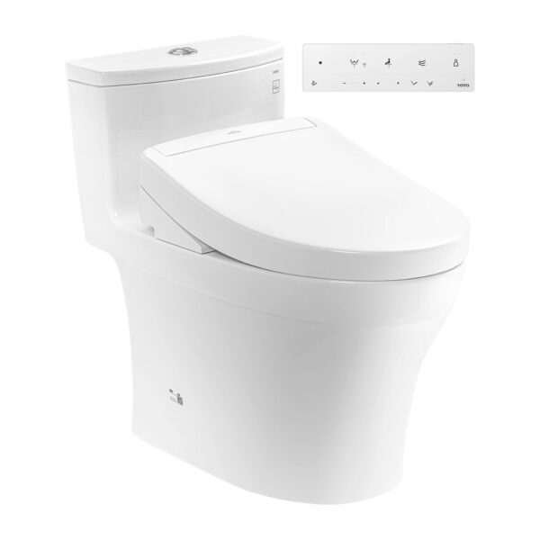 Bồn cầu thông minh TOTO MS885CDW25 MS885DW25 nắp rửa điện tử TCF34461GAA