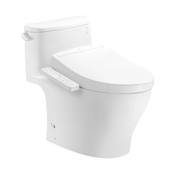 Bồn cầu thông minh TOTO MS887CRW24 MS887RW24 nắp rửa điện tử TCF33461GAA