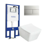 Bồn cầu treo tường TOTO CW522A WH172A TC512A MB171M#SS nắp êm