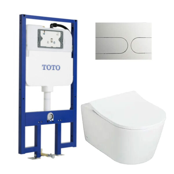 Bồn cầu treo tường TOTO CW542ME5UNW1 WH172A TC513A MB175M#SS nắp êm