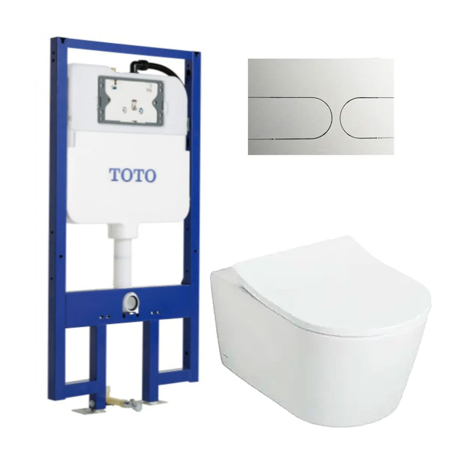 Bồn cầu treo tường TOTO CW542ME5UNW1 WH172A TC513A MB175M#SS nắp êm