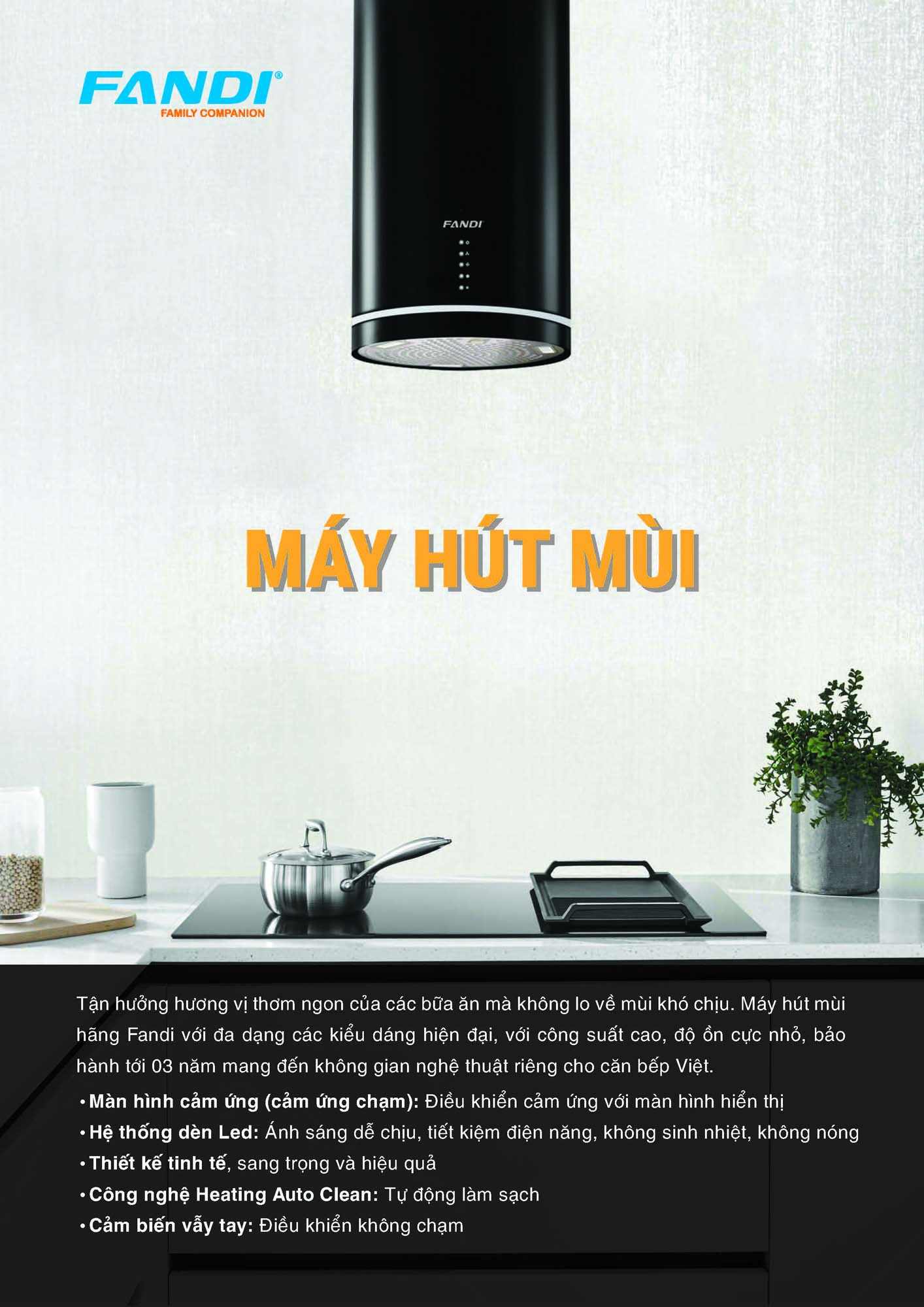 Catalogue FANDI 2026 – Bảng giá thiết bị nhà bếp 34 CATALOGUE FANDI 2026 Page 33