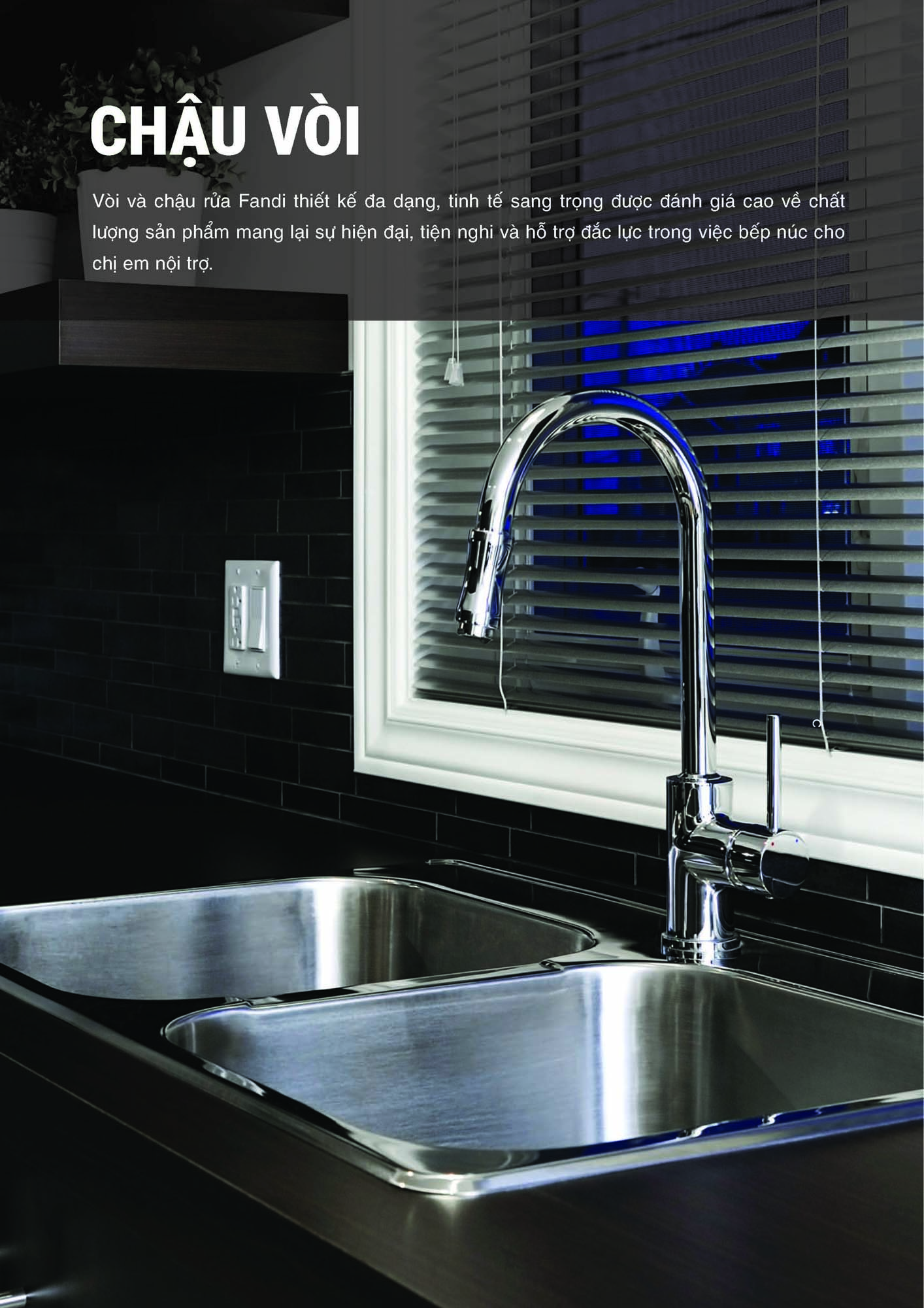 Catalogue FANDI 2026 – Bảng giá thiết bị nhà bếp 57 CATALOGUE FANDI 2026 Page 56 1