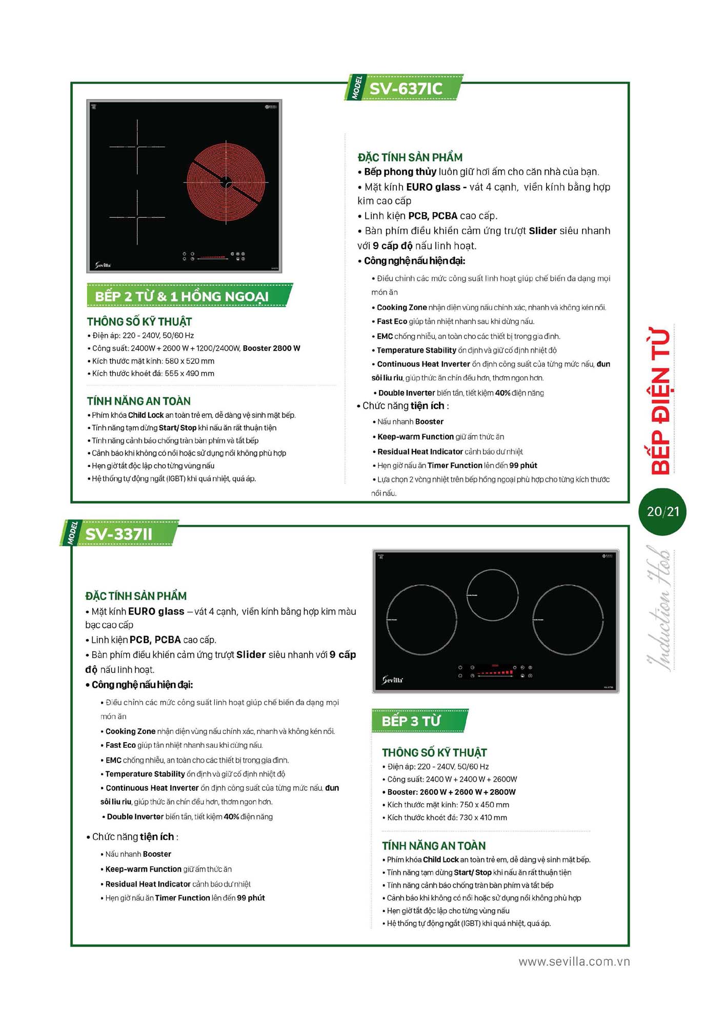 Catalogue SEVILLA 2026 - Bảng giá Thiết bị nhà bếp 22 Catalogue SEVILLA 2026 Bang gia Thiet bi nha bep Page 021