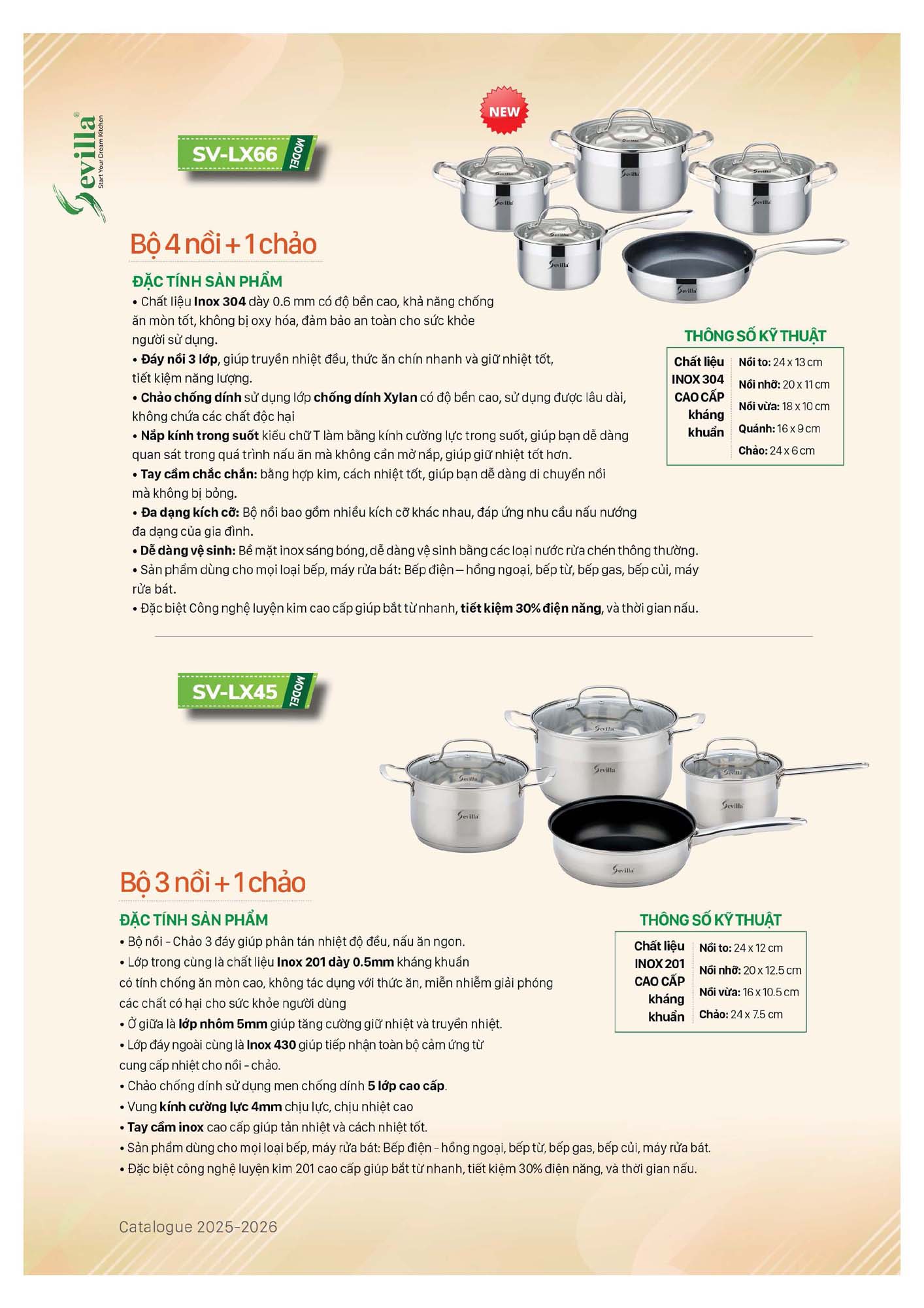Catalogue SEVILLA 2026 - Bảng giá Thiết bị nhà bếp 105 Catalogue SEVILLA 2026 Bang gia Thiet bi nha bep Page 104