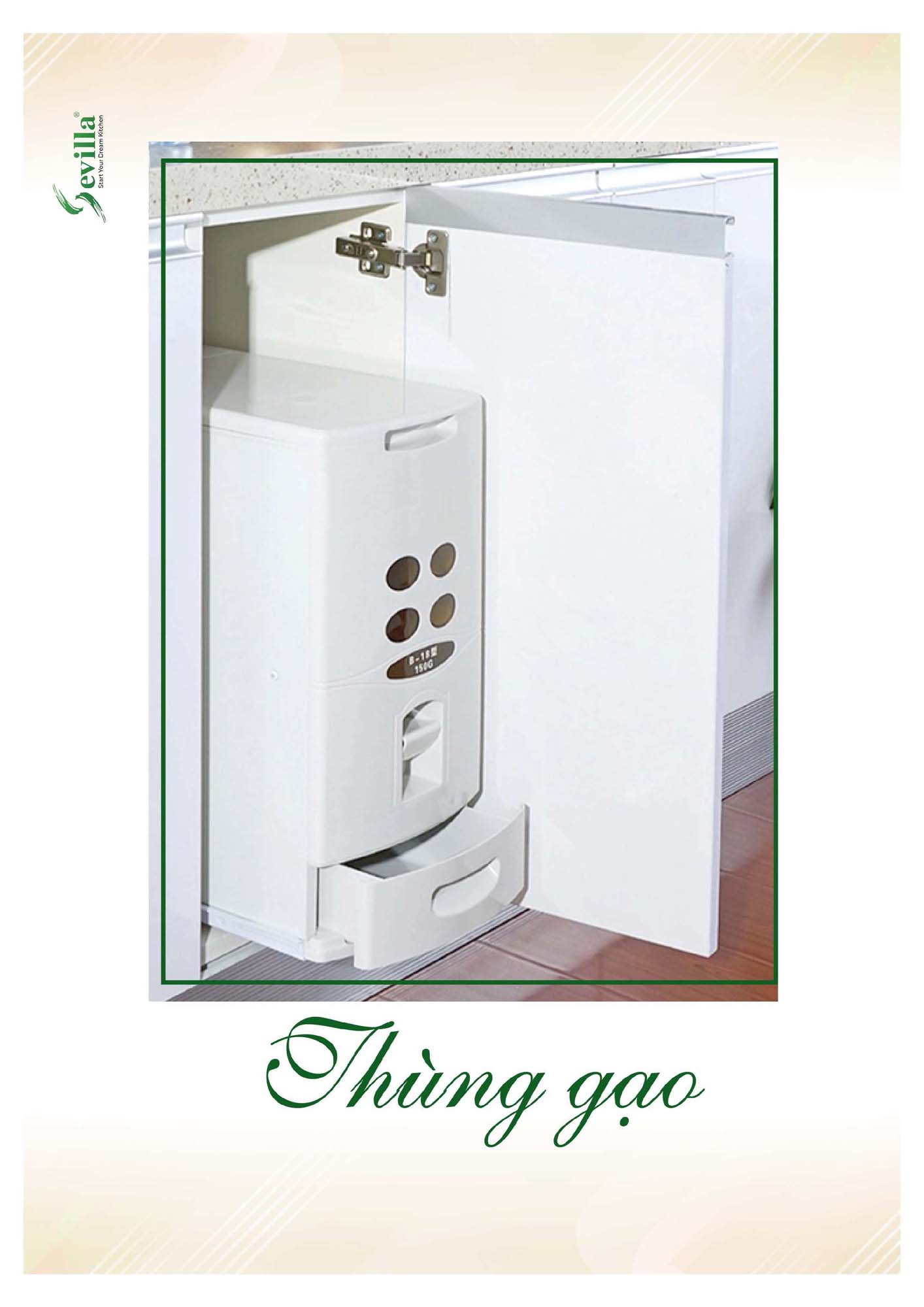 Catalogue SEVILLA 2026 - Bảng giá Thiết bị nhà bếp 137 Catalogue SEVILLA 2026 Bang gia Thiet bi nha bep Page 136