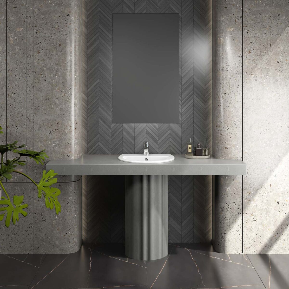 Chậu lavabo dương vành VIGLACERA CD12 - Ảnh 3