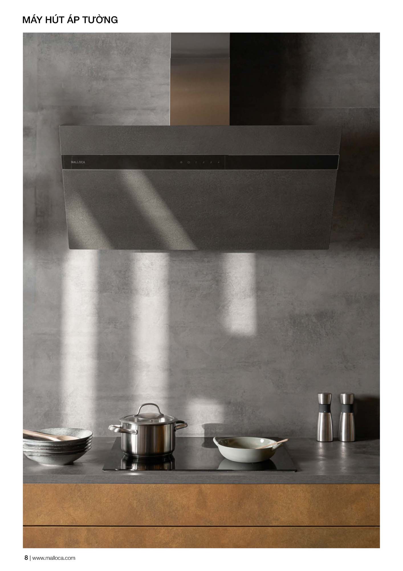Catalogue MALLOCA 2026 - Bảng giá Thiết bị nhà bếp nhập khẩu 15 Malloca Catalogue Bang gia Page 05 1