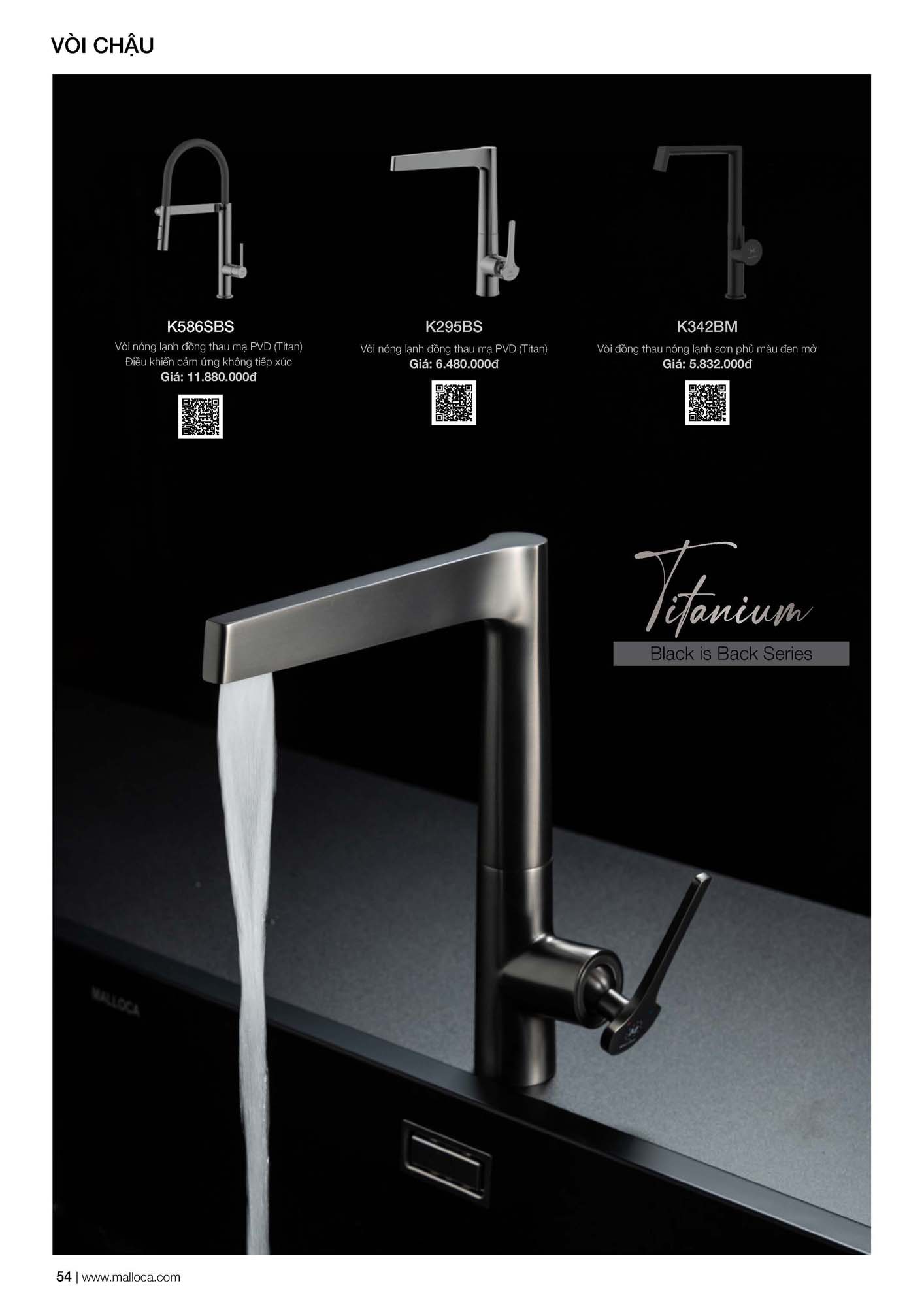 Catalogue MALLOCA 2026 - Bảng giá Thiết bị nhà bếp nhập khẩu 61 Malloca Catalogue Bang gia Page 28 1