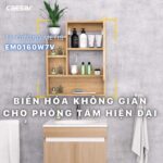 Tủ gương CAESAR EM0160W7V treo tường - Ảnh 6