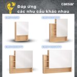 Tủ gương CAESAR EM0160W7V treo tường - Ảnh 12