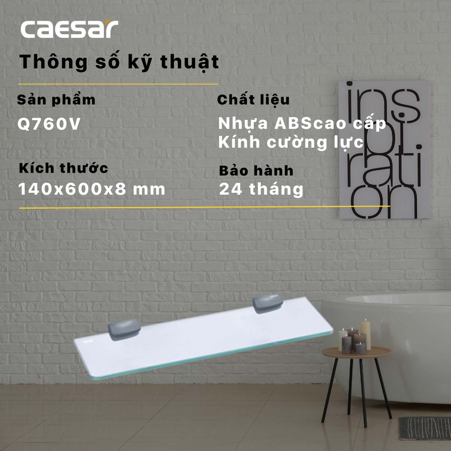 Gương nhà tắm Caesar M753VR kèm kệ kính 2 Thong so ky thuat Guong nha tam Caesar M753VR kem ke kinh 2