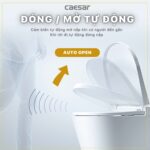 Bồn cầu thông minh CAESAR CD1342 TAF512H nắp rửa điện tử - Ảnh 18
