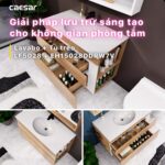 Tủ lavabo CAESAR LF5028 EH15028DDRW7V - Ảnh 11