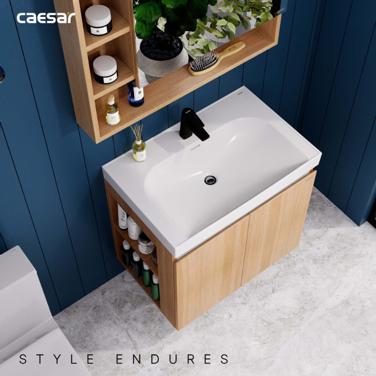 Tủ lavabo CAESAR LF5358 EH15358CLW7V - Ảnh 14