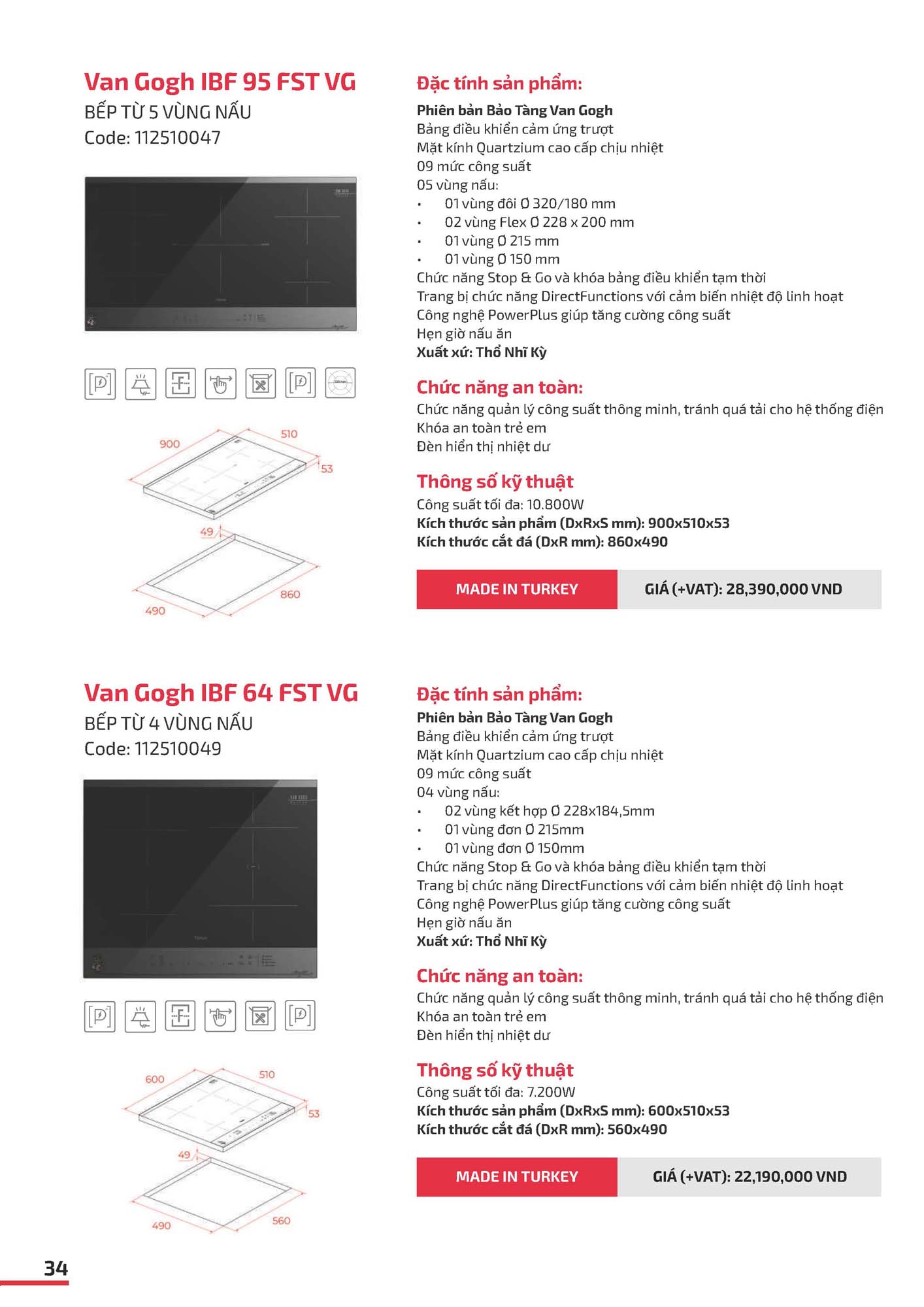 Catalogue TEKA 2026 - Bảng giá Thiết bị nhà bếp 35 VN TEKA CATOLOGUE 2026 Page 034