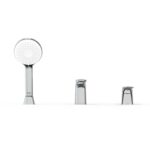 Vòi sen bồn tắm AMERICAN STANDARD WF-1M00 3 lỗ gắn bồn - Ảnh 4