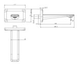 Vòi sen âm tường AMERICAN STANDARD WF-3659 1136590000 - Ảnh 2